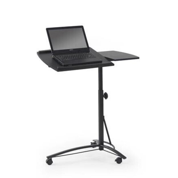 B14 kompiuterinis stalas nešiojamam kompiuteriui juodas