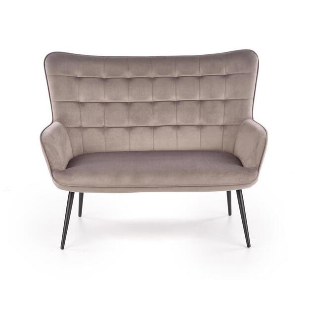 CASTEL XL sofa pilka / juoda
