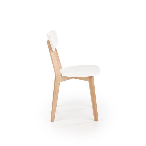 BUGGI kėdė natūrali / balta