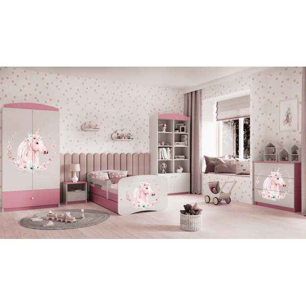 BABYDREAMS Wardobe babydreams pink horse, Pink 