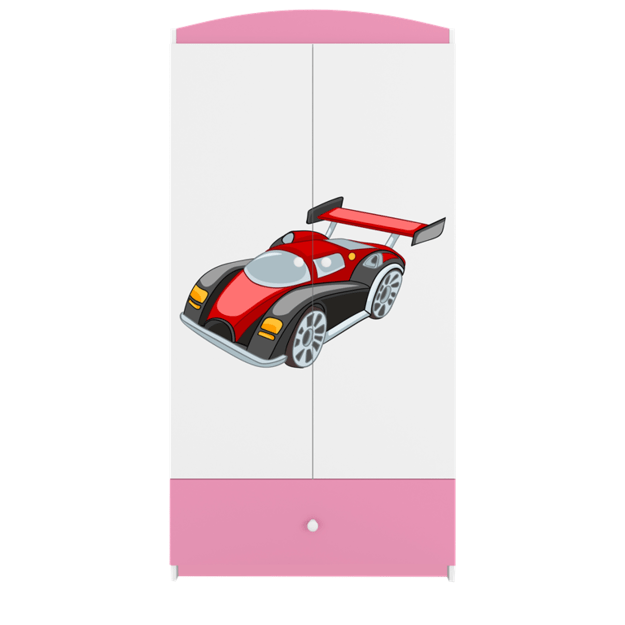 BABYDREAMS Wardobe babydreams pink racing car, Pink 