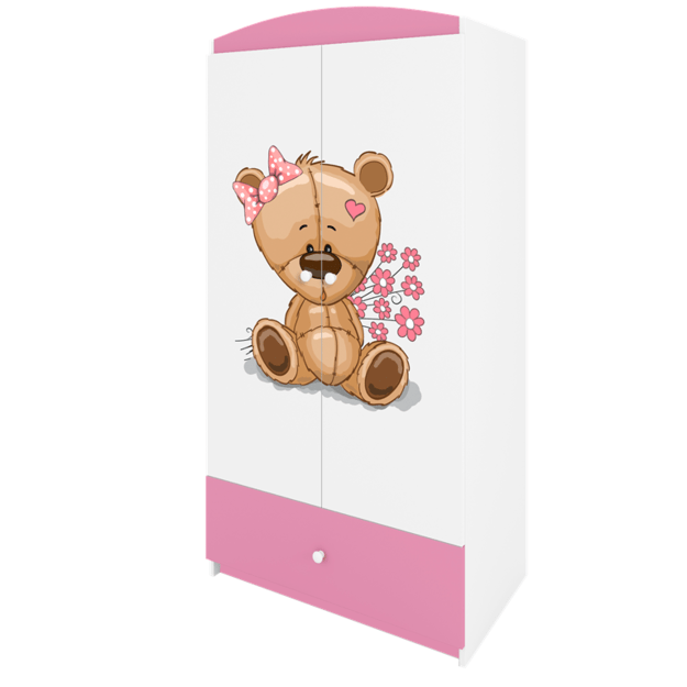 BABYDREAMS Wardobe babydreams pink teddybear flowers, Pink 