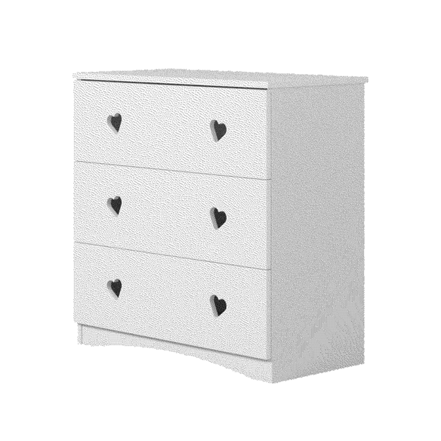 JULIA Chest of drawers Julia, White