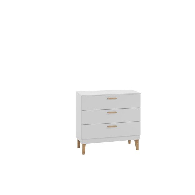 KUBI Chest of drawers kubi white, White 