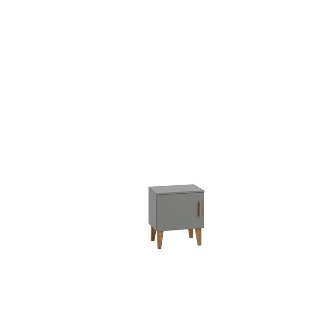 KUBI Night table kubi grey, Grey 